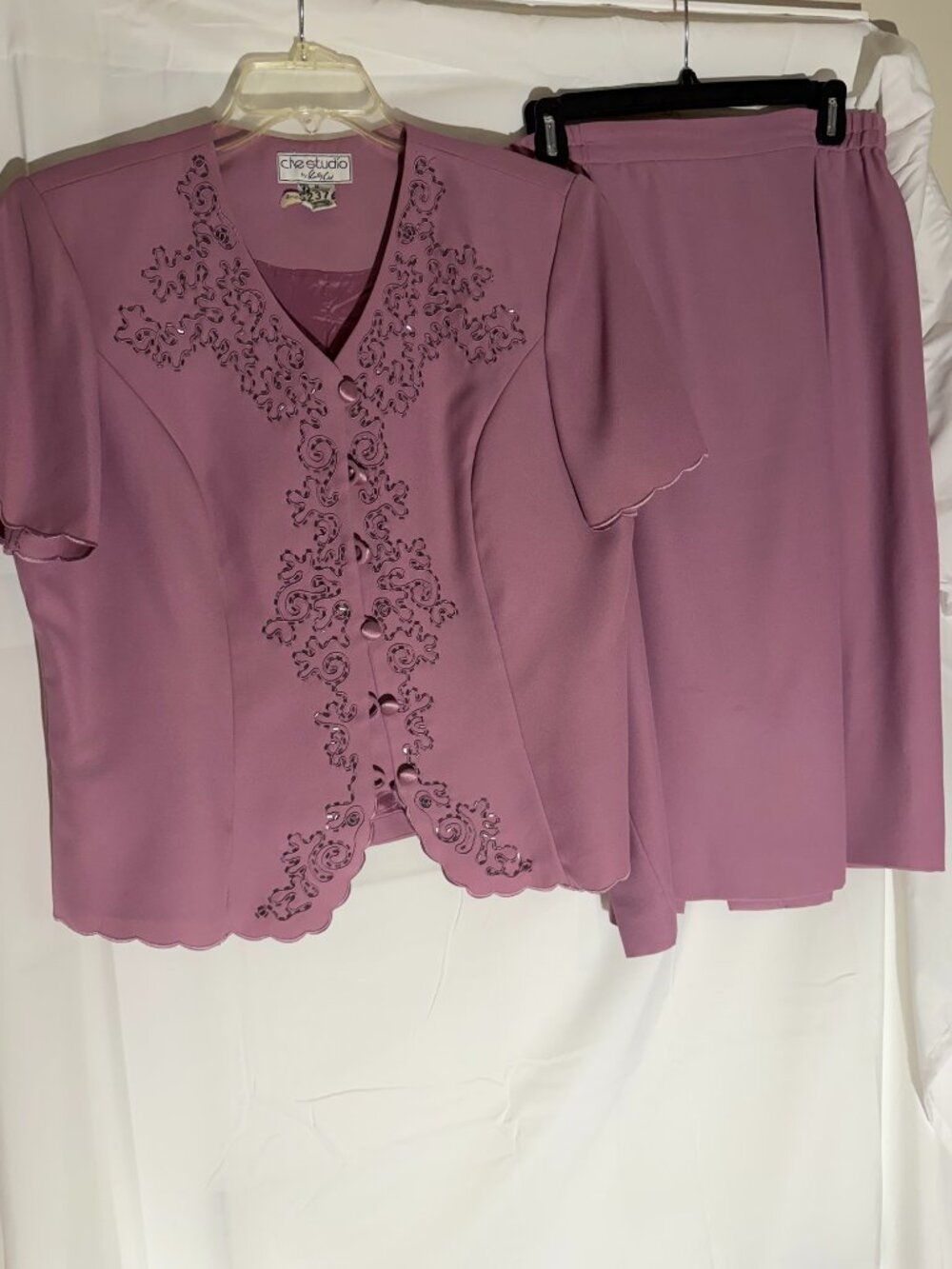 Che Studio Womens Skirt Suit